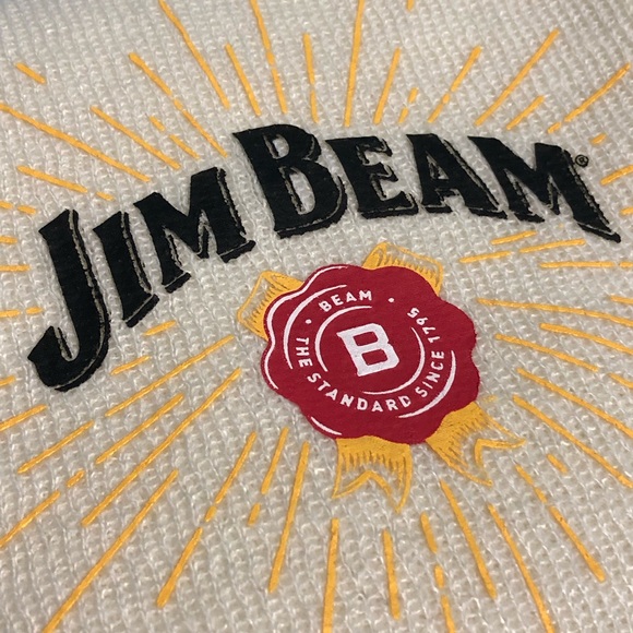 Jim Beam Hat And Scarf Set Cream Unisex- Brand New - Picture 4 of 10